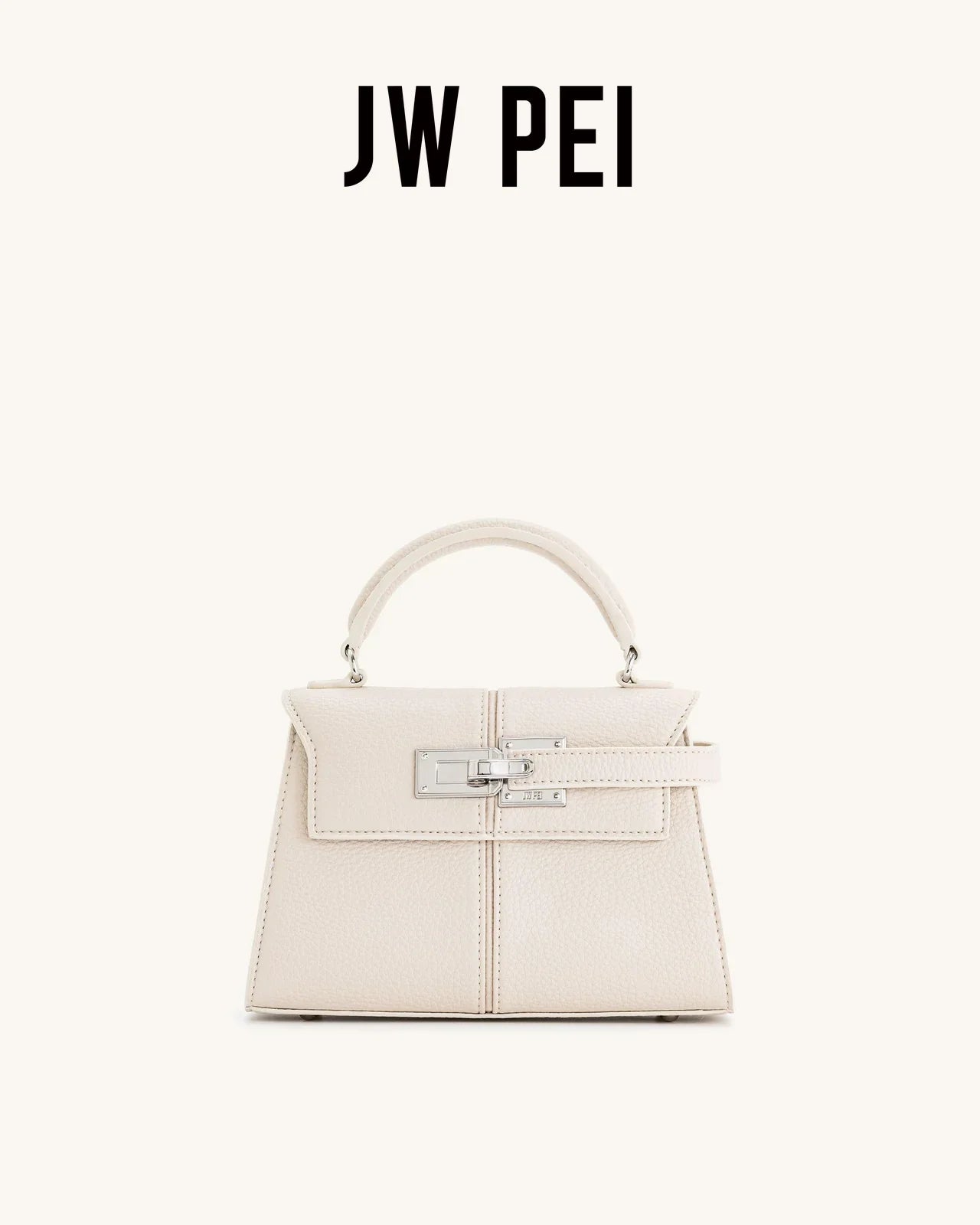 JW PEI Elise Vintage Leather Crossbody Bags for Women Designer Female Small Flap Shoulder Underarm Bag Armpit Handbags Purses