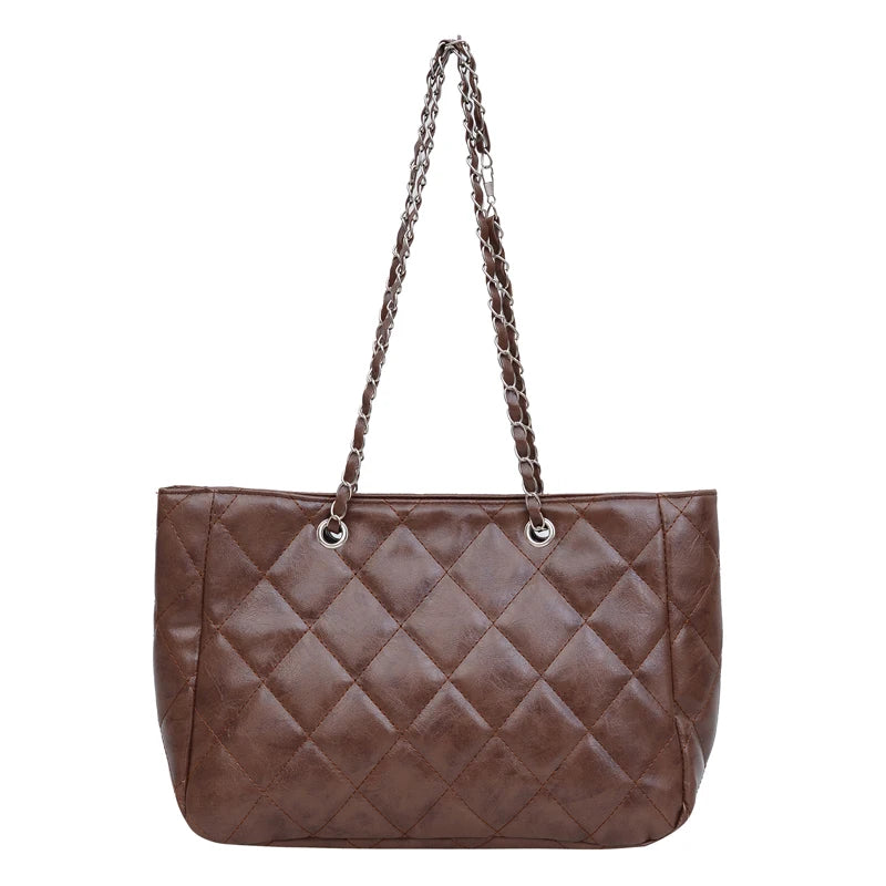 2025 Cross-Border New Arrival: Versatile Everyday Shoulder Bag Lolita Quilted Design - Effortlessly Stylish Authentic Matte