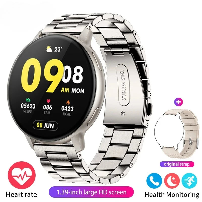 Xiaomi 2025 Smart Watch Women Bluetooth Call Custom Dials Watches Blood Oxygen Monitor Sport Men Smartwatch Ladies