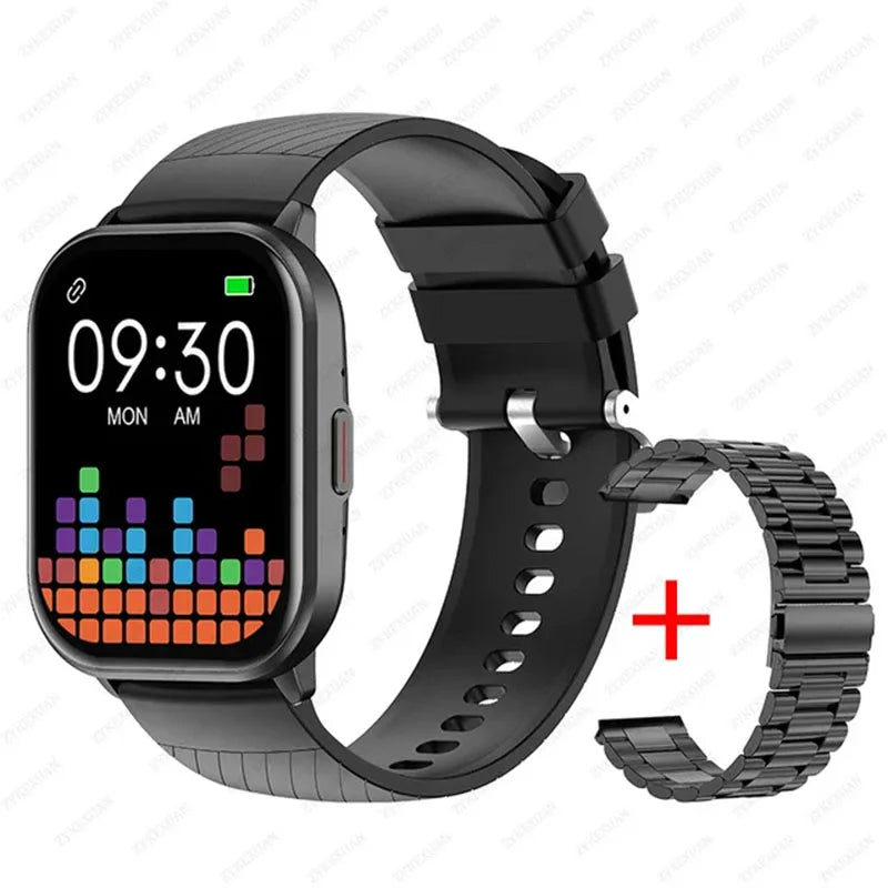 New For Xiaomi 100+ Sports Mode Smart Watch Men Women Heart Rate Blood Pressure HD Bluetooth Call Waterproof Sports Smart Watch