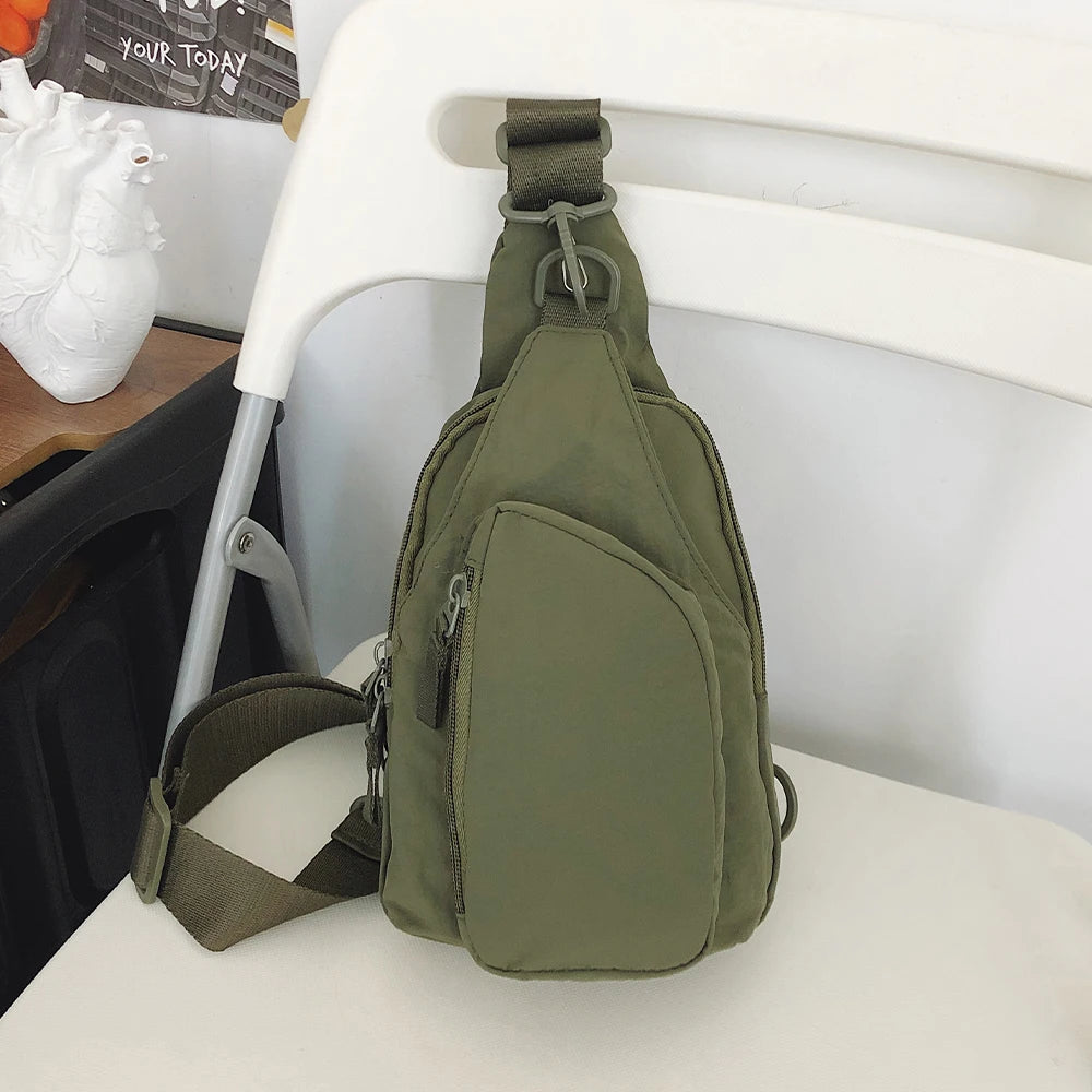 Sports Chest Bag Lightweight Summer New Outdoor Leisure Fitness Single Shoulder Crossbody Small Bag
