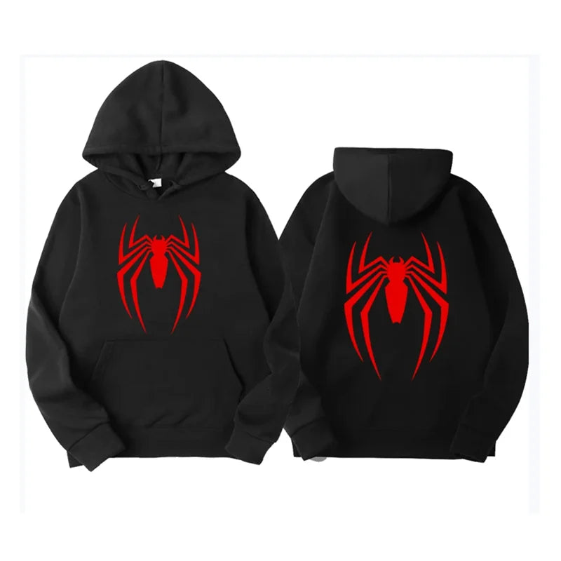 Fashion printed Spider hoodie for men Casual hoodie pullover Sweatshirt for men top spider hoodie sweatshirt