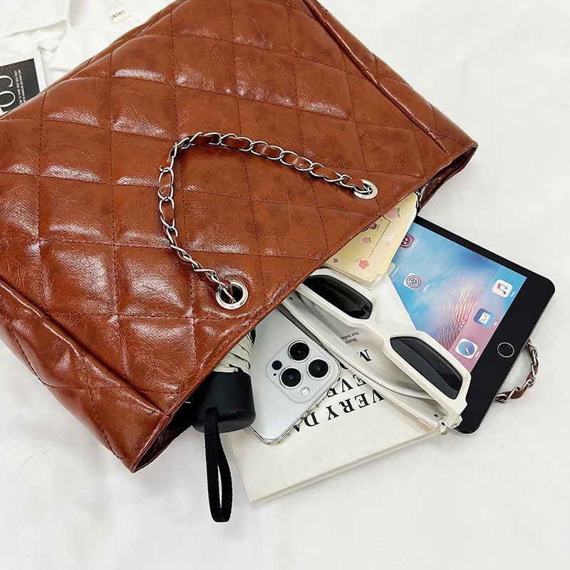 2025 Cross-Border New Arrival: Versatile Everyday Shoulder Bag Lolita Quilted Design - Effortlessly Stylish Authentic Matte