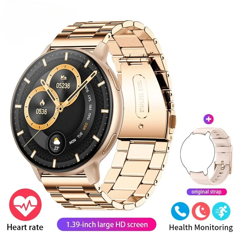 Xiaomi 2025 Smart Watch Women Bluetooth Call Custom Dials Watches Blood Oxygen Monitor Sport Men Smartwatch Ladies