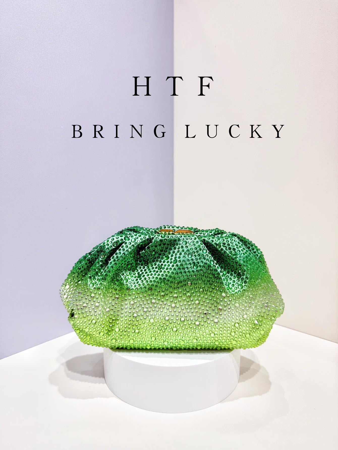 Handle Rhinestones Diamond Evening Clutch Bag Women Handbag Wedding Party Bling Bucket Purse Shoulder Bag  Holiday For Lady Bag