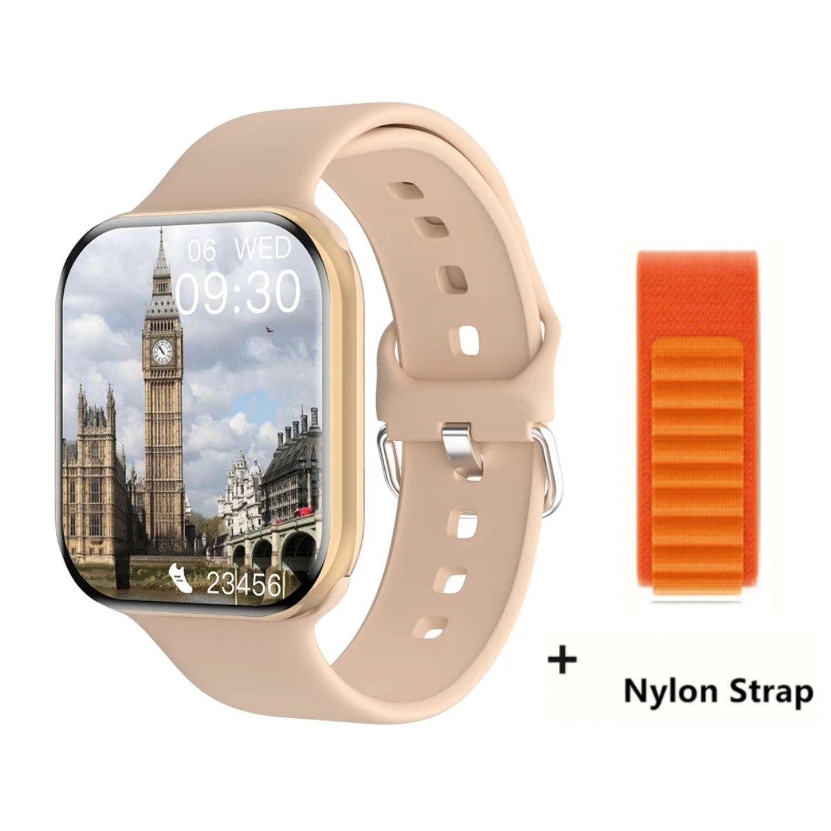 GPS Smart Watch Men For Apple Watch 10 Series Always On Display Body Temperature BT Call NFC Women Smartwatch For IOS Android