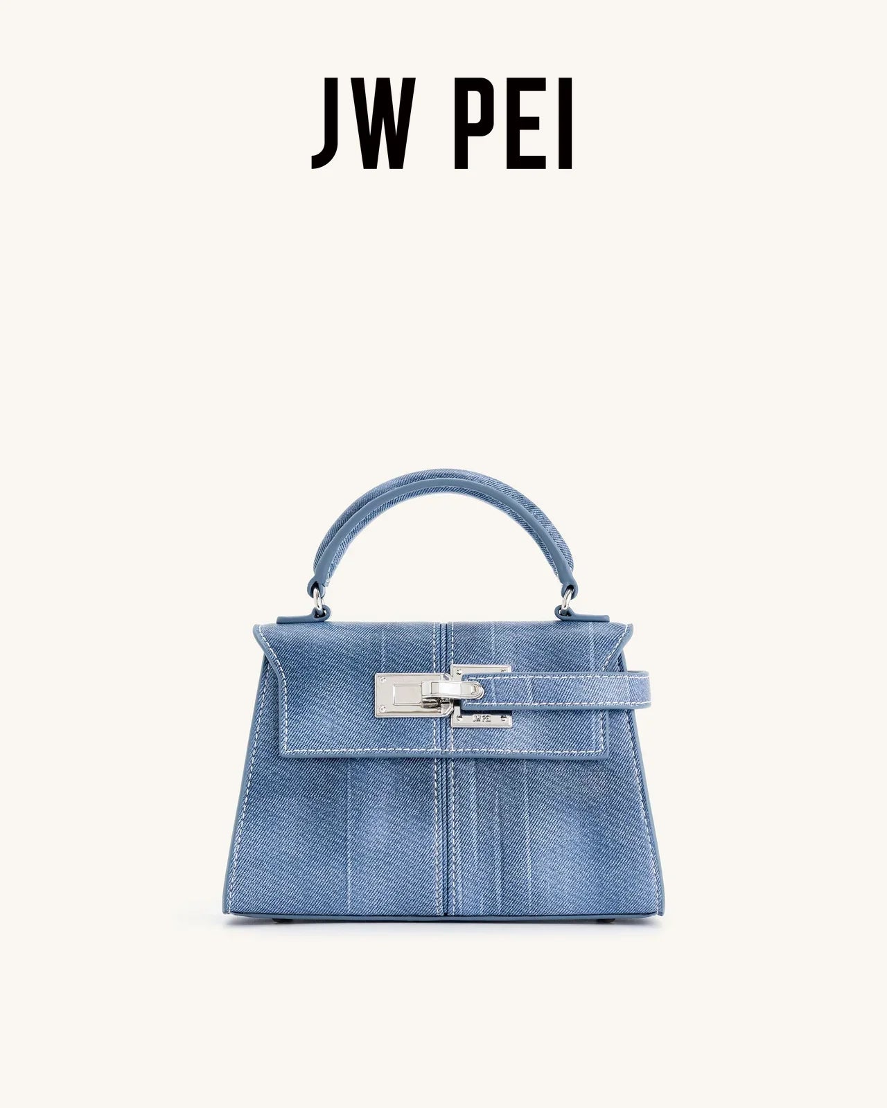 JW PEI Elise Vintage Leather Crossbody Bags for Women Designer Female Small Flap Shoulder Underarm Bag Armpit Handbags Purses