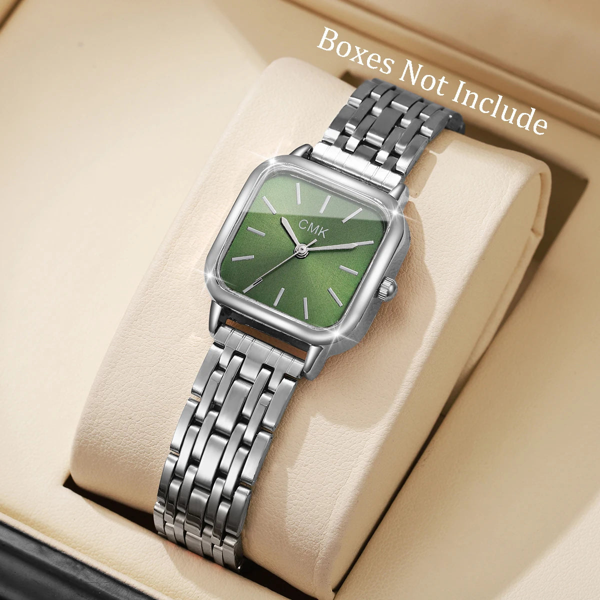 1/2/3/4/6PCS Fashion Square Women Watches Simple Ladies Quartz Wristwatch Reloj Mujer（Without Box）