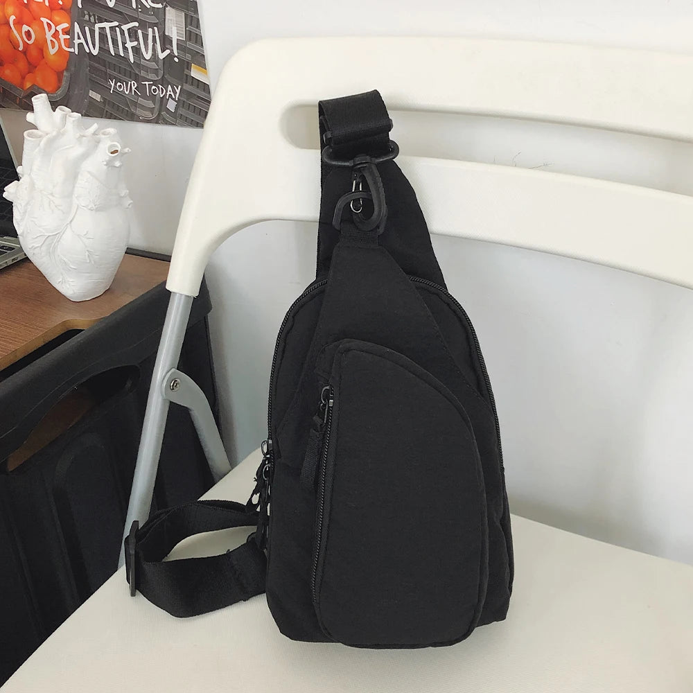 Sports Chest Bag Lightweight Summer New Outdoor Leisure Fitness Single Shoulder Crossbody Small Bag