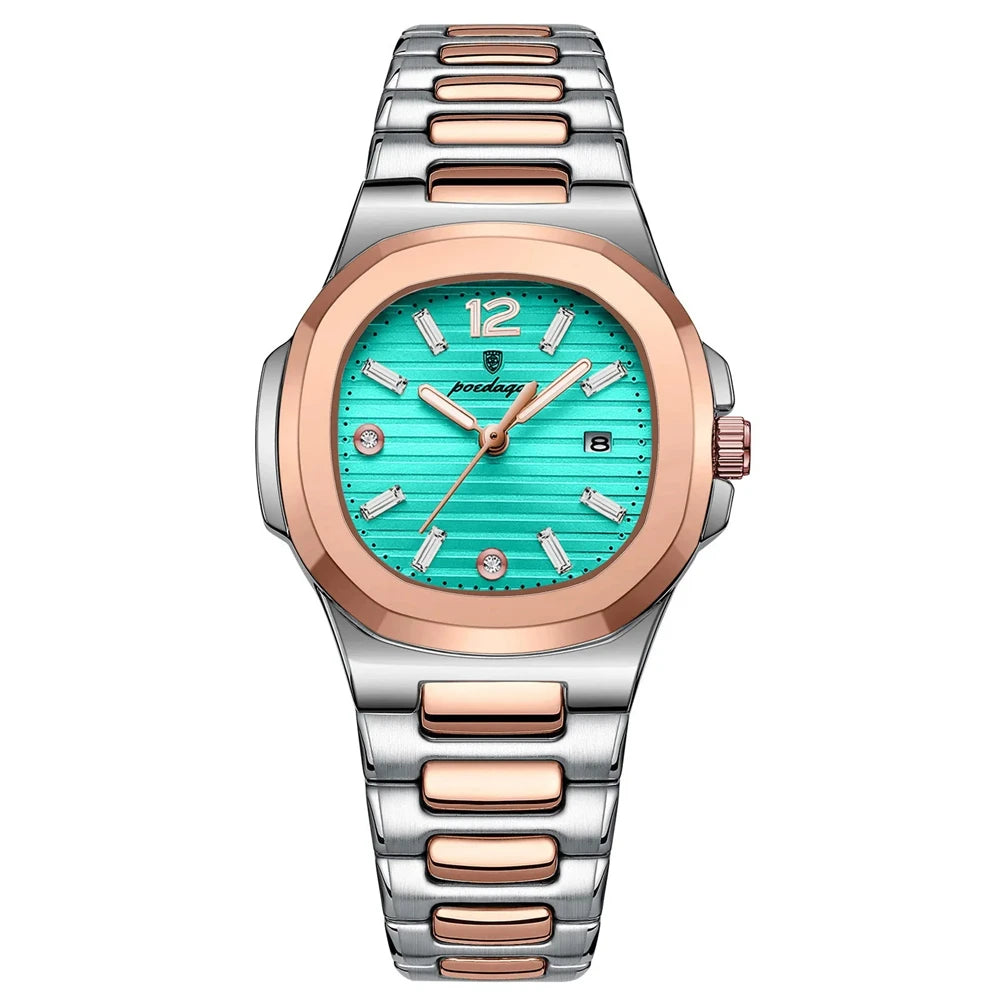Fashion Quartz Wristwatches Elegante Small Ladies Watches For Woman Luxury Designer Gold Diamond Watch Women Gifts Reloj Mujer