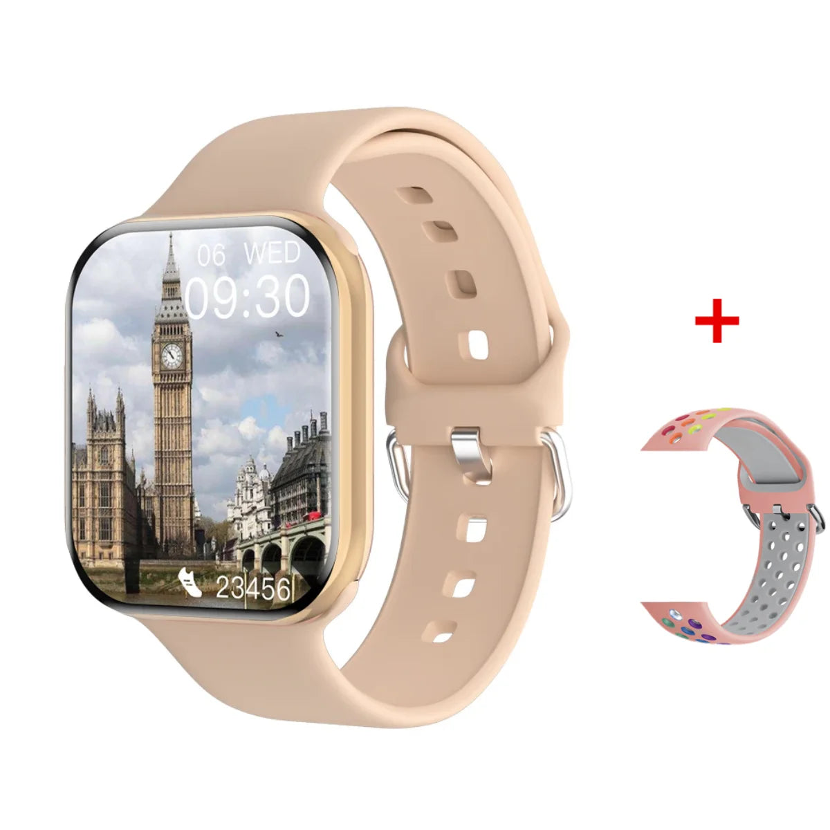 GPS Smart Watch Men For Apple Watch 10 Series Always On Display Body Temperature BT Call NFC Women Smartwatch For IOS Android