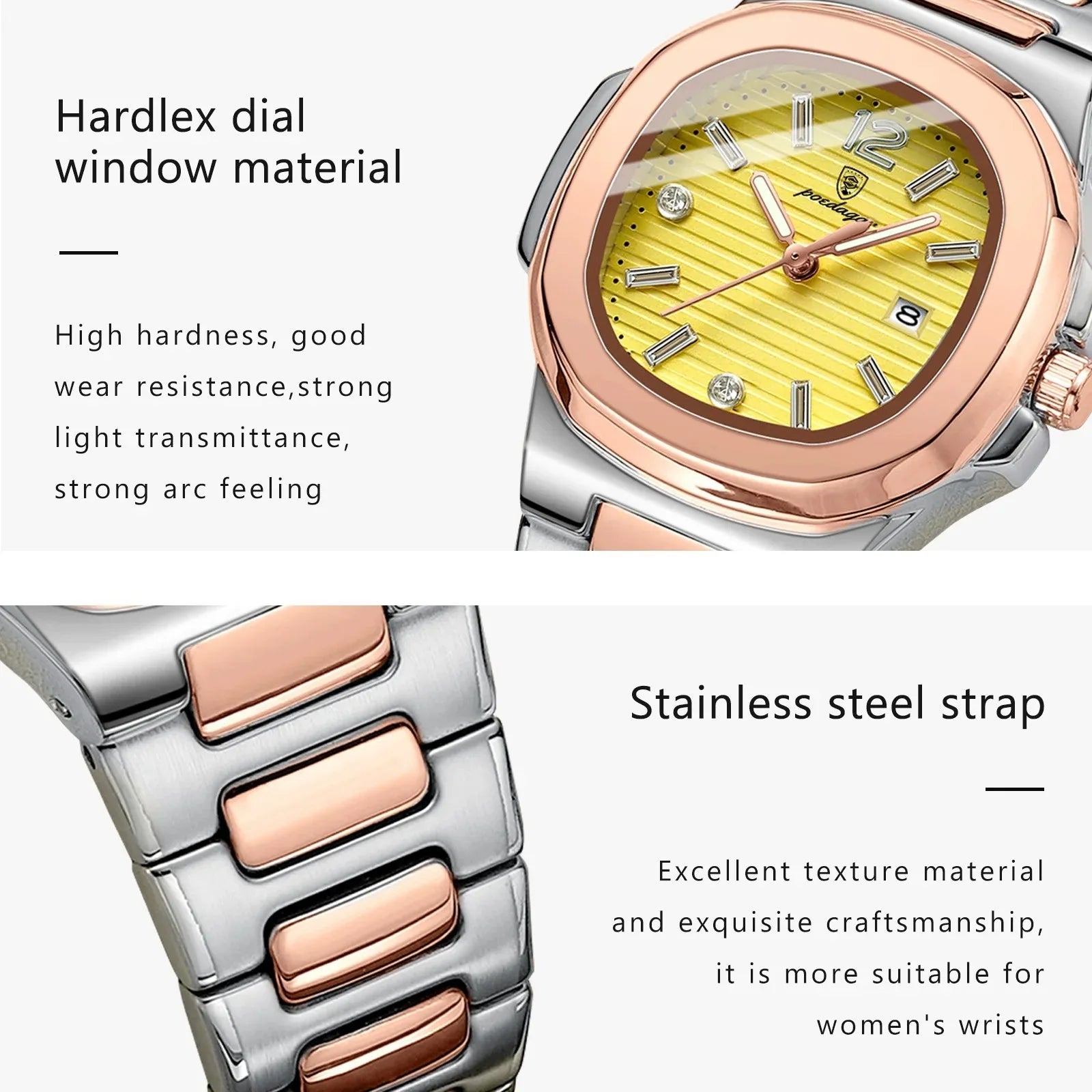 Fashion Quartz Wristwatches Elegante Small Ladies Watches For Woman Luxury Designer Gold Diamond Watch Women Gifts Reloj Mujer