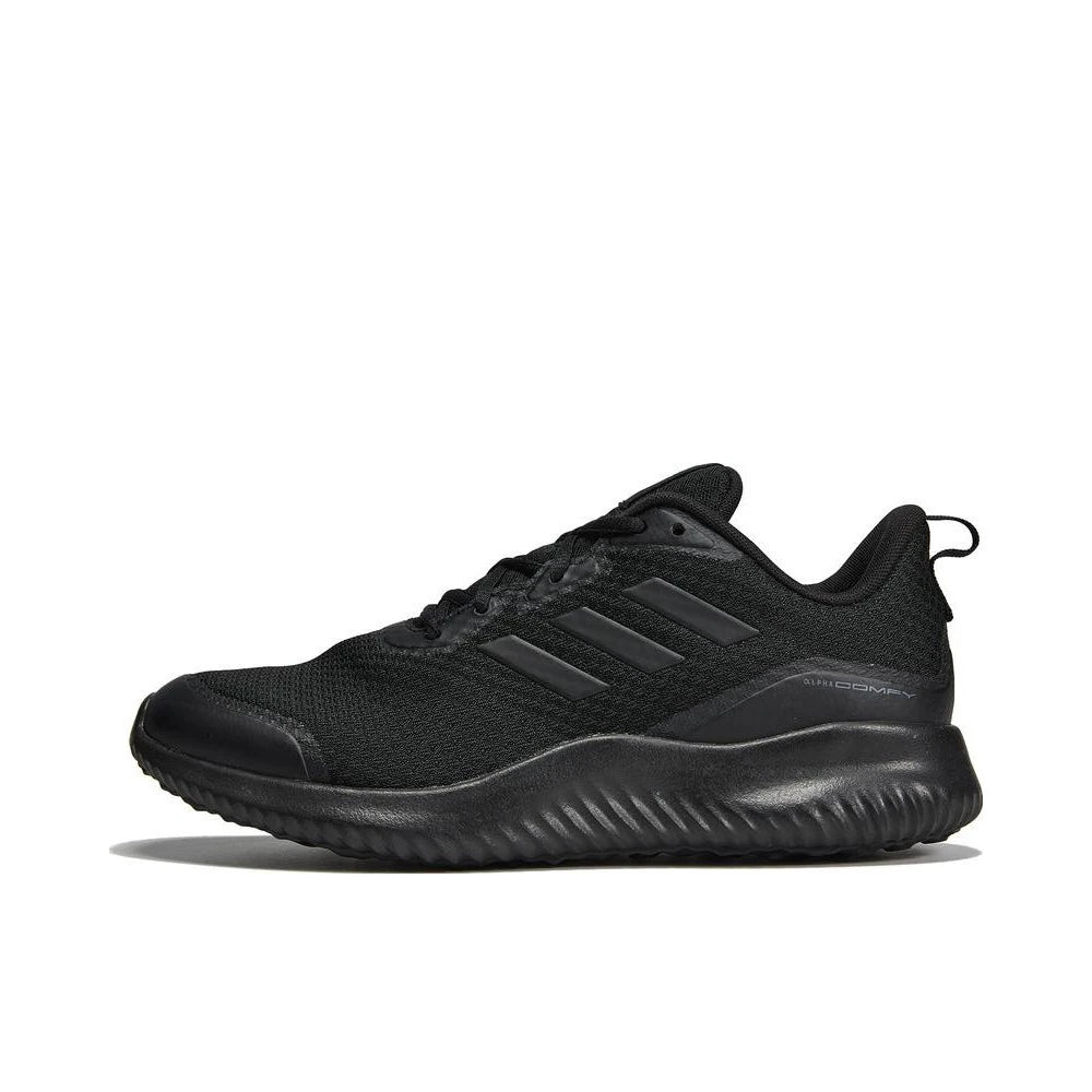 Adidas ALPHACOMFY Breathable Knit Running Shoes with BOUNCE Tech for Superior Cushioning and Comfort