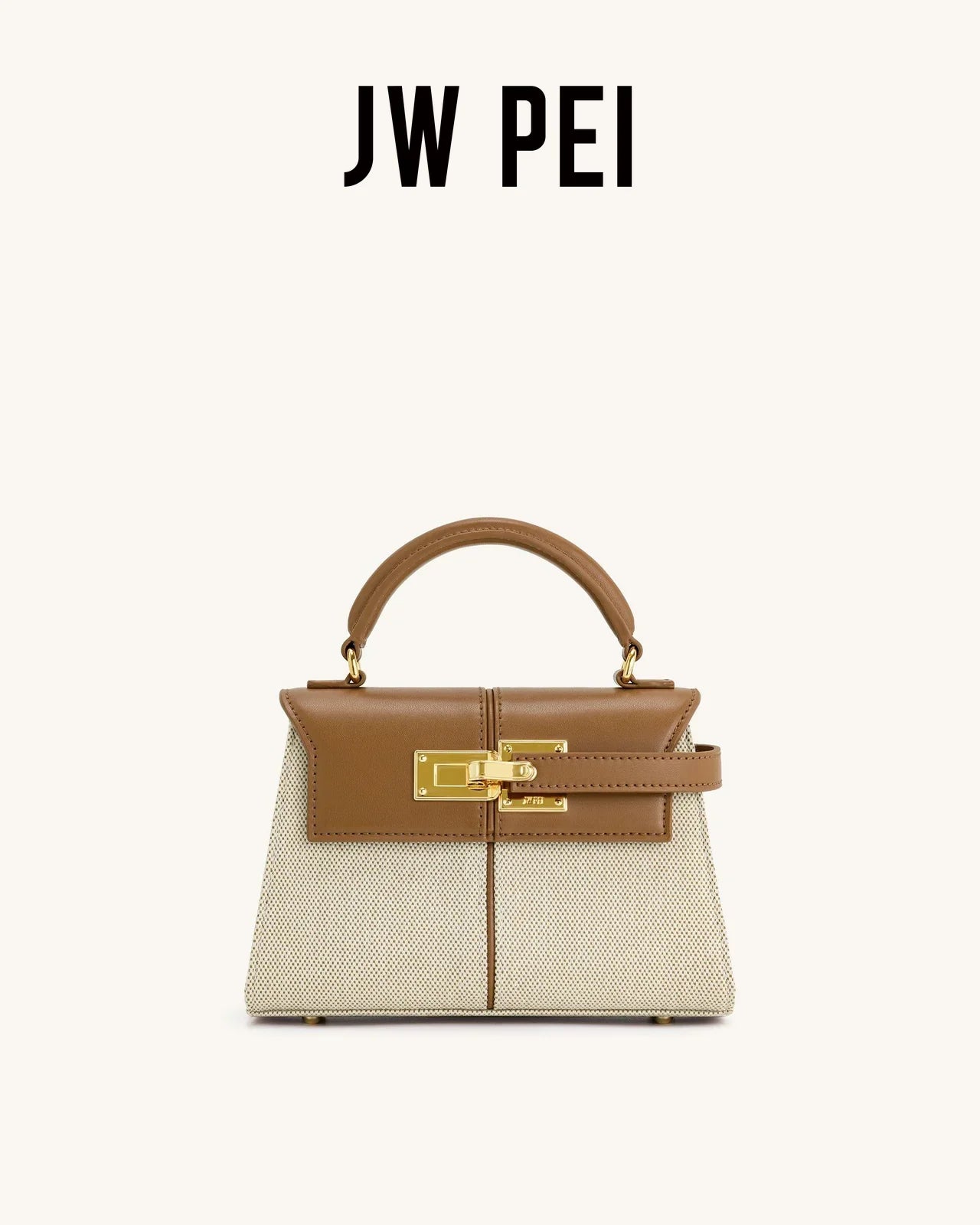 JW PEI Elise Vintage Leather Crossbody Bags for Women Designer Female Small Flap Shoulder Underarm Bag Armpit Handbags Purses