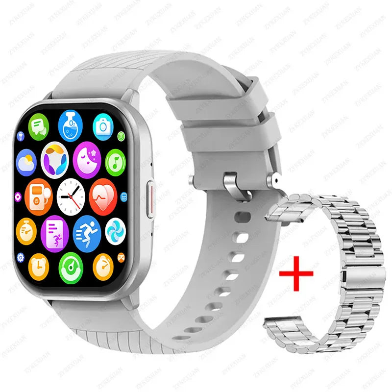 New For Xiaomi 100+ Sports Mode Smart Watch Men Women Heart Rate Blood Pressure HD Bluetooth Call Waterproof Sports Smart Watch