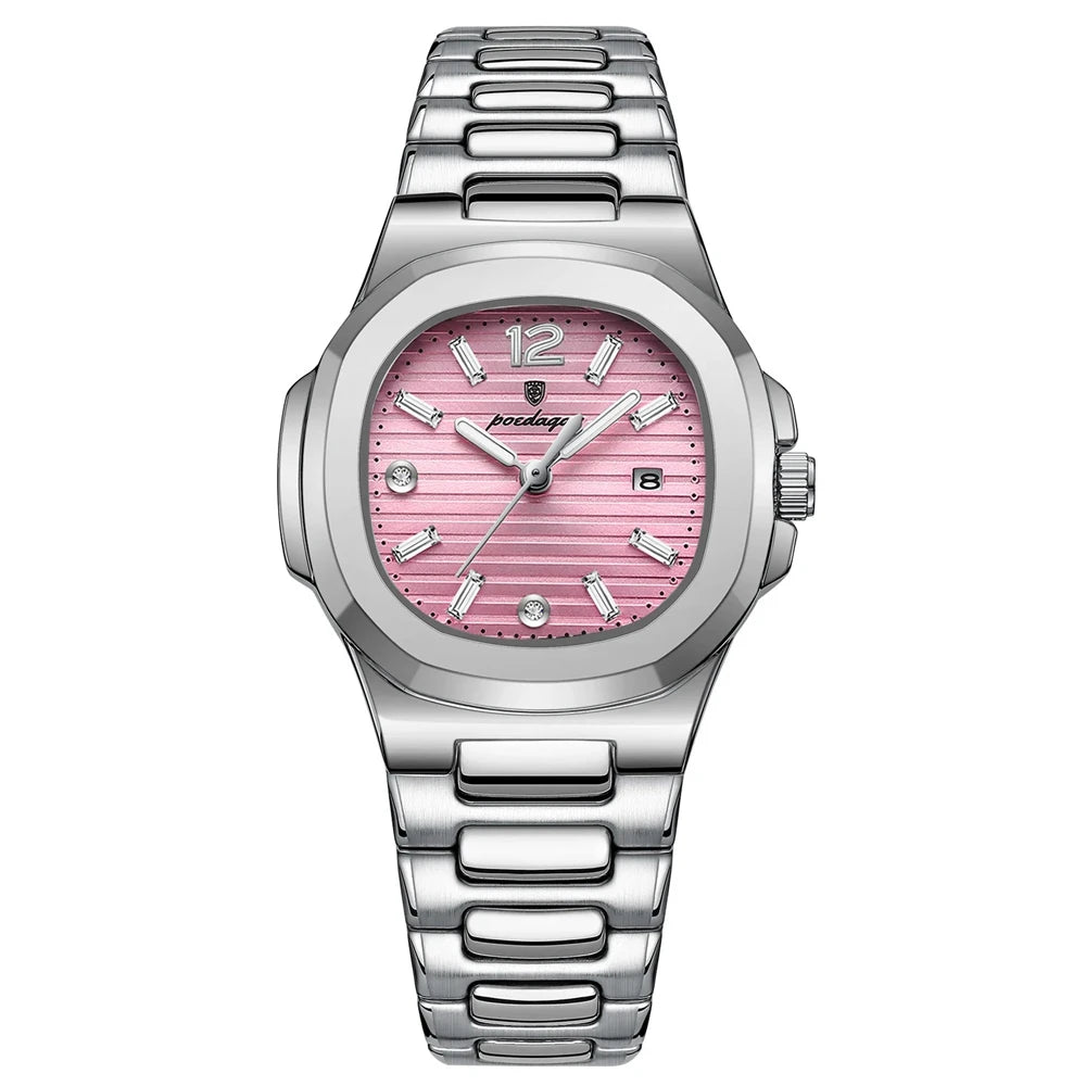 Fashion Quartz Wristwatches Elegante Small Ladies Watches For Woman Luxury Designer Gold Diamond Watch Women Gifts Reloj Mujer