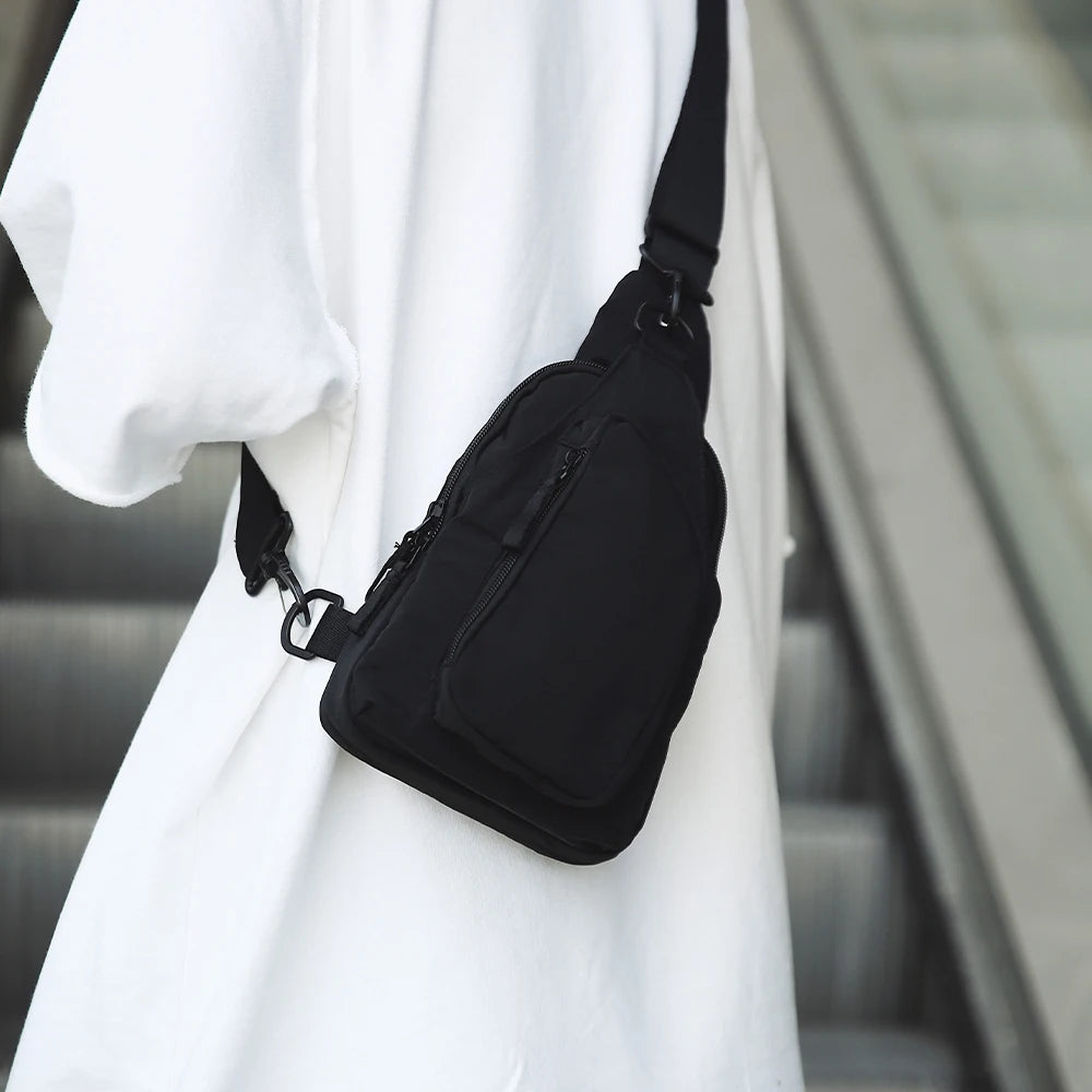 Sports Chest Bag Lightweight Summer New Outdoor Leisure Fitness Single Shoulder Crossbody Small Bag