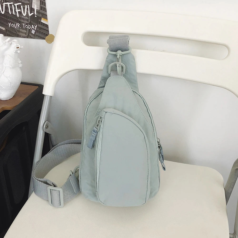 Sports Chest Bag Lightweight Summer New Outdoor Leisure Fitness Single Shoulder Crossbody Small Bag
