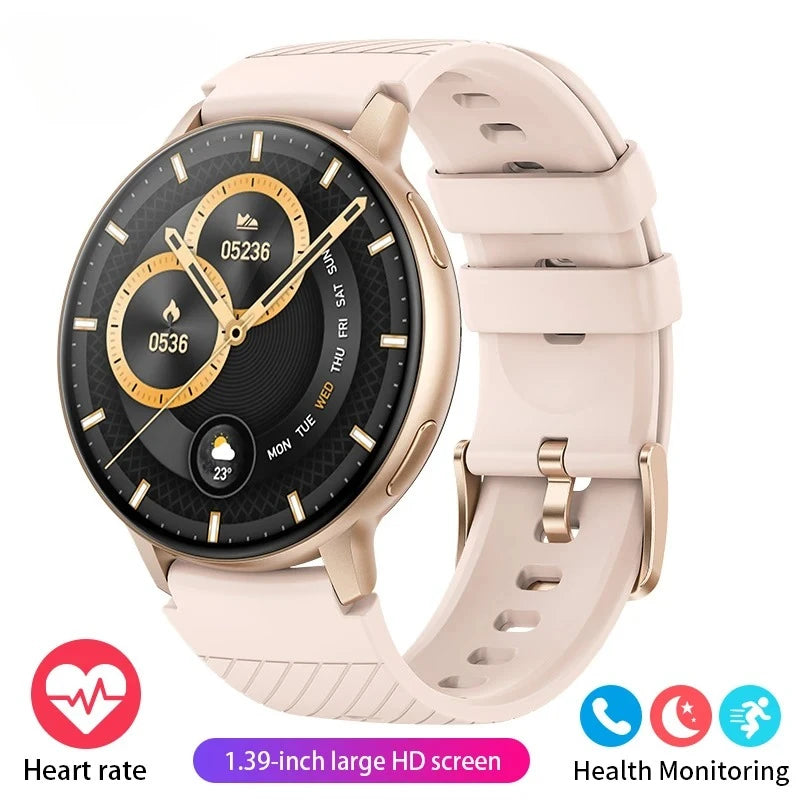 Xiaomi 2025 Smart Watch Women Bluetooth Call Custom Dials Watches Blood Oxygen Monitor Sport Men Smartwatch Ladies