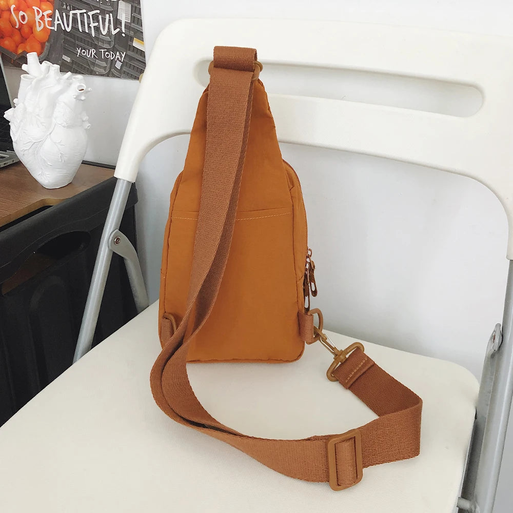 Sports Chest Bag Lightweight Summer New Outdoor Leisure Fitness Single Shoulder Crossbody Small Bag