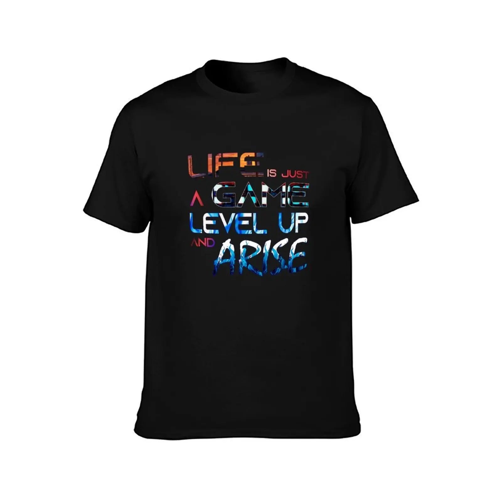 Solo Leveling Arise Aesthetic T-Shirt T-Shirt cotton tshirt 100% man t shirts for men casual T-Shirt